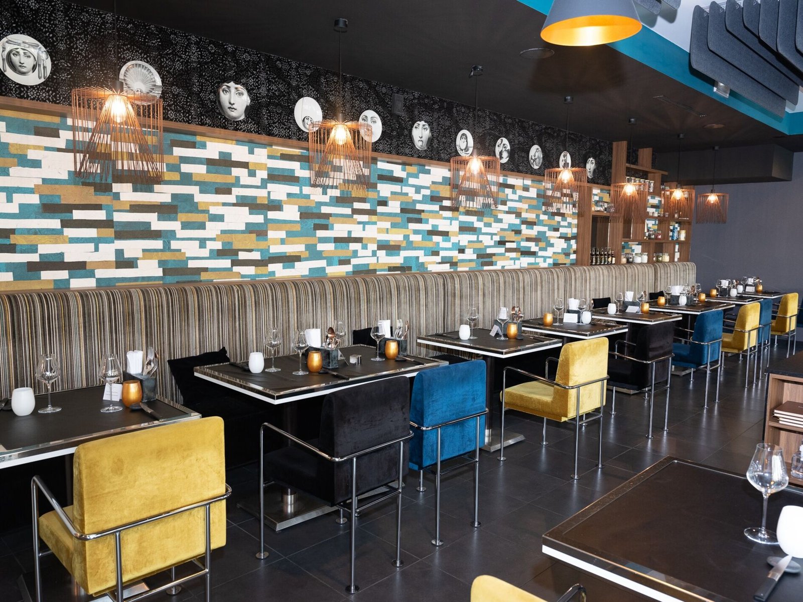 Domaine de Beaulieu, la brasserie – côté jardin
