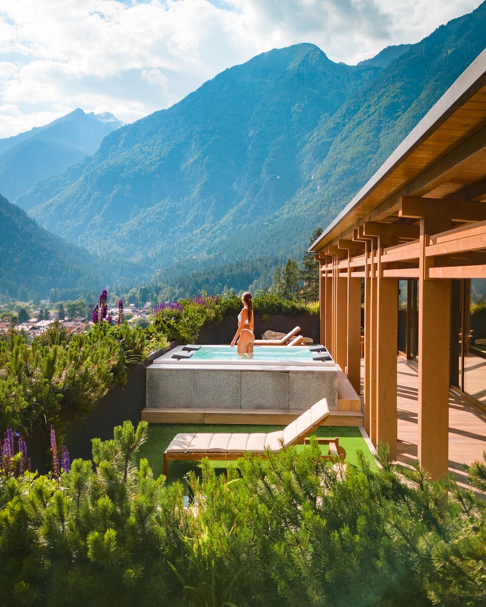 Lefay Resort & SPA Dolomiti, the spa