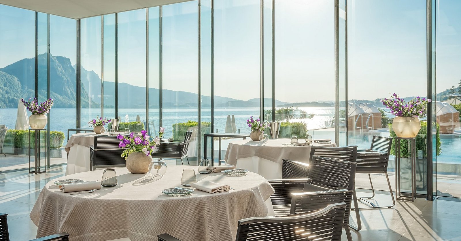 Park Hotel Vitznau, at the table