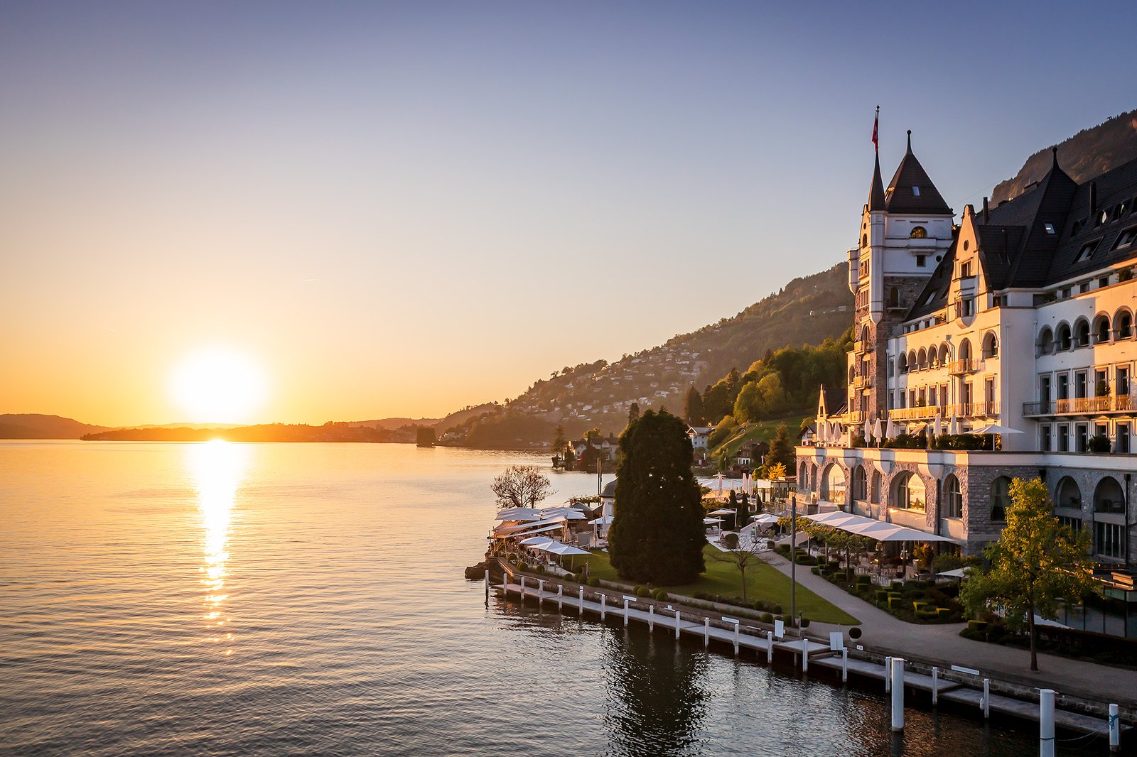 Park Hotel Vitznau, how it began