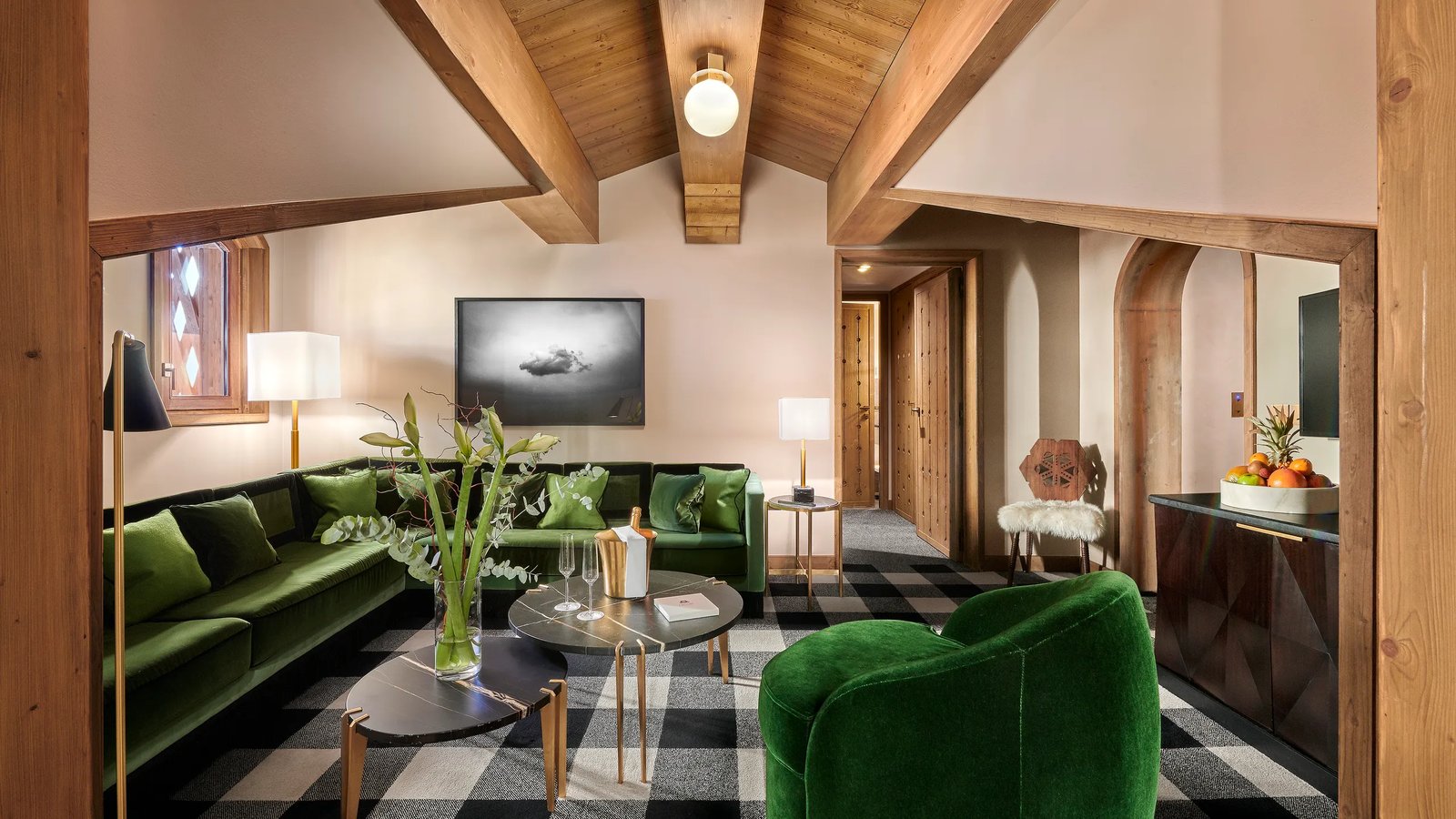 L’Apogée Courchevel, rooms