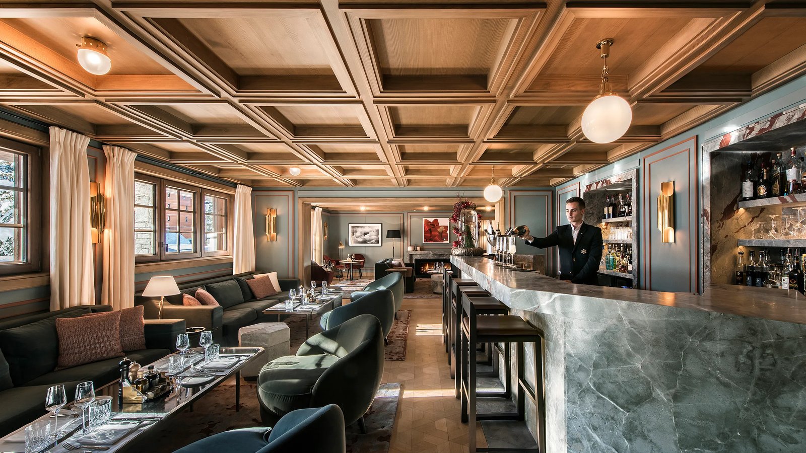 L’Apogée Courchevel, eat & drink