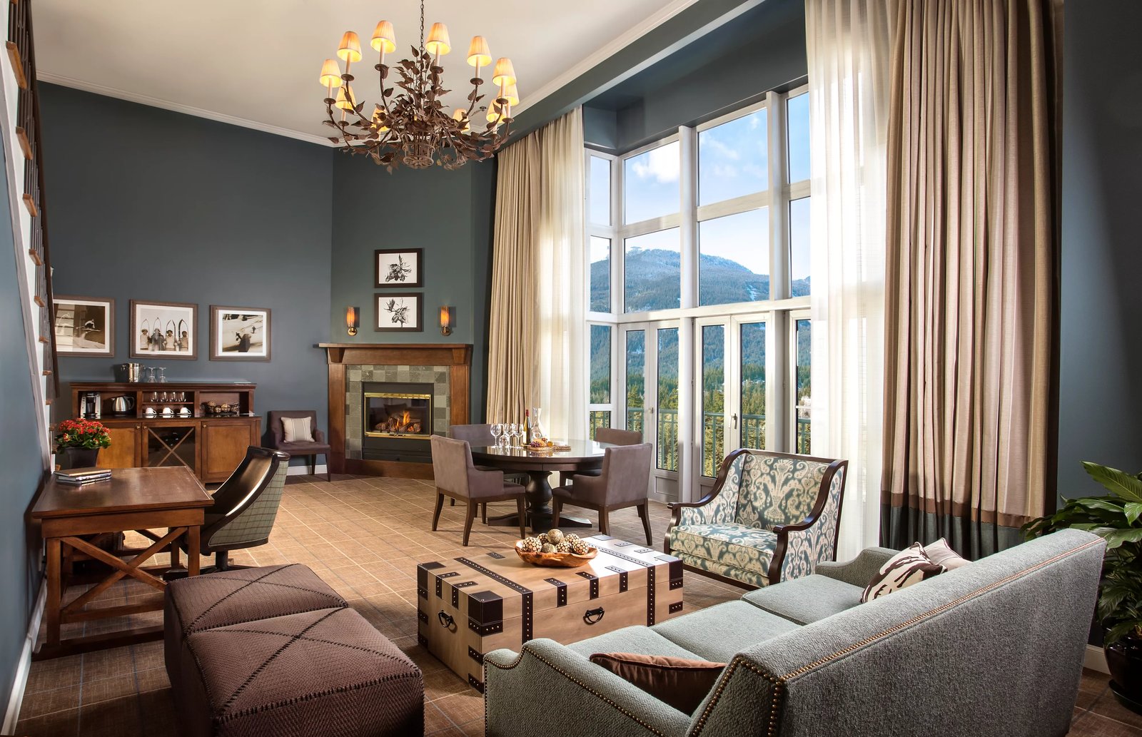 Fairmont Chateau Whistler, rooms