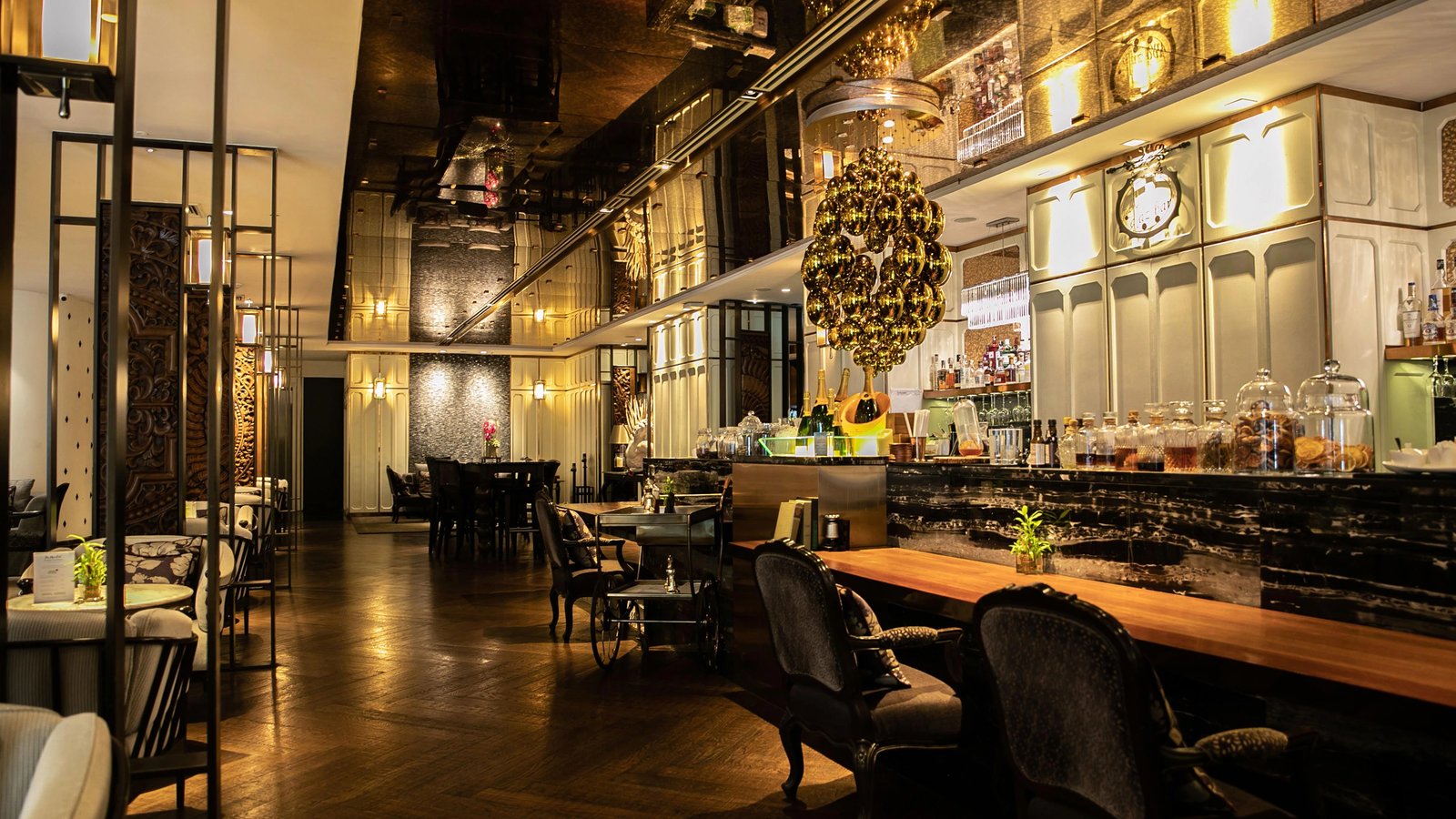 The Athenee Hotel, at the table