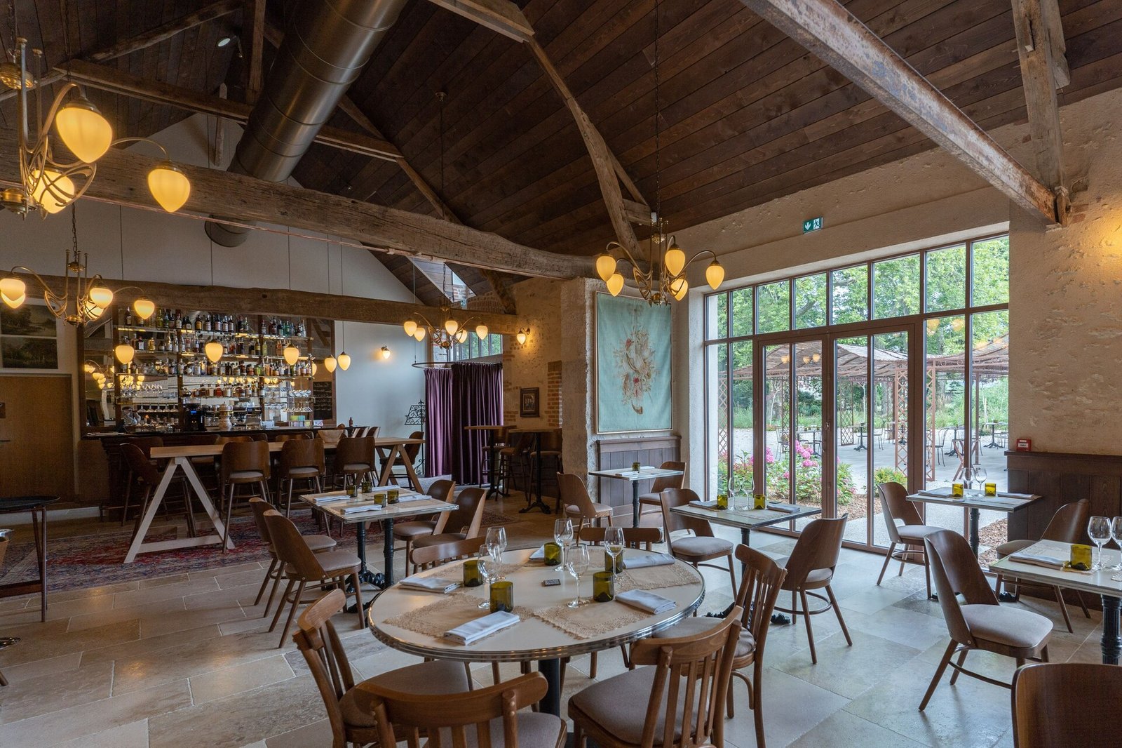 Les Sources de Cheverny, l’auberge
