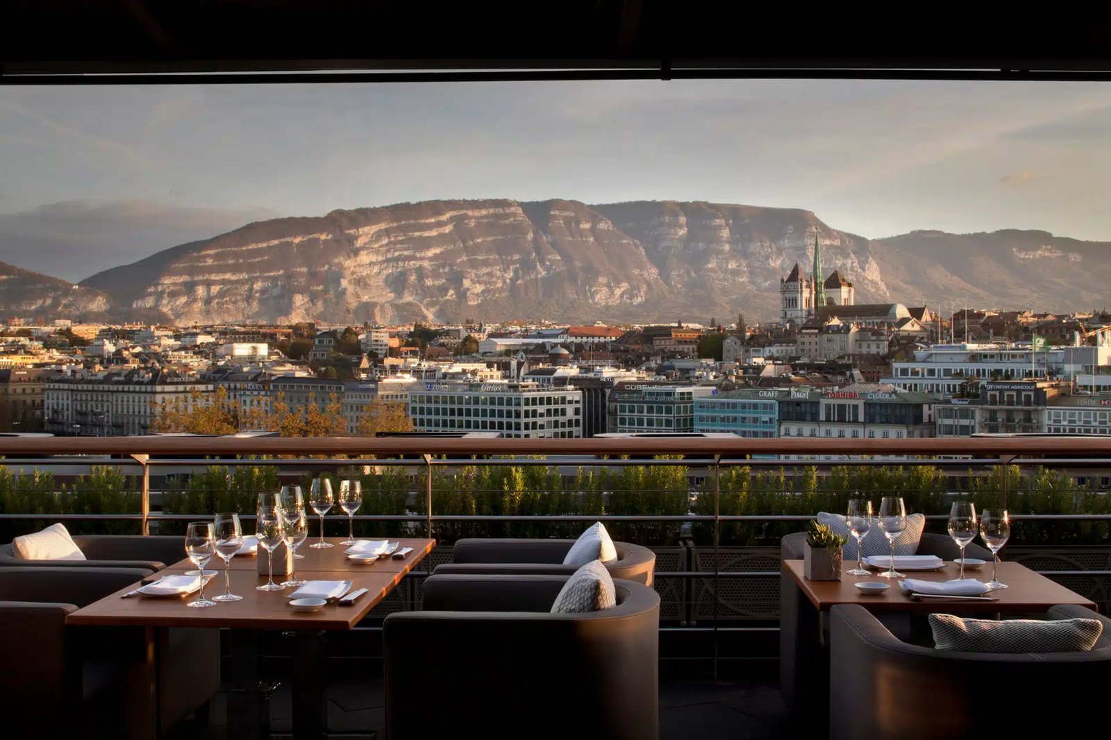 Four Seasons Hotel des Bergues Geneva, eat & drink