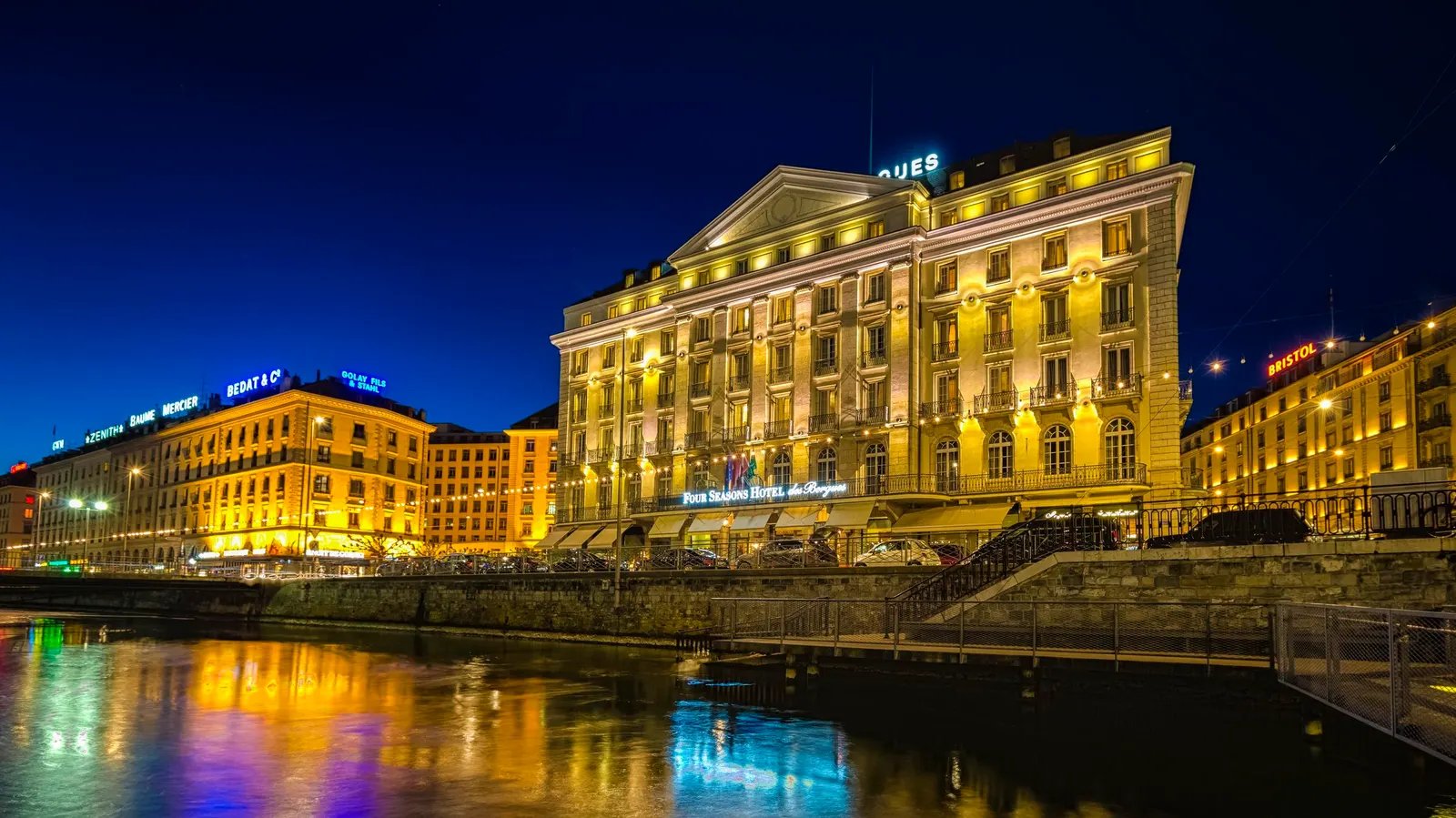 Four Seasons Hotel des Bergues Geneva, backstory