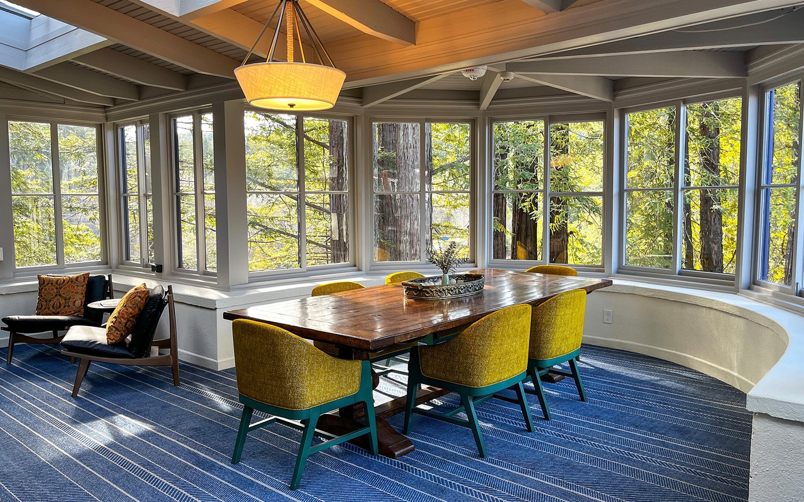 The Stavrand Russian River Valley, belden house sun room