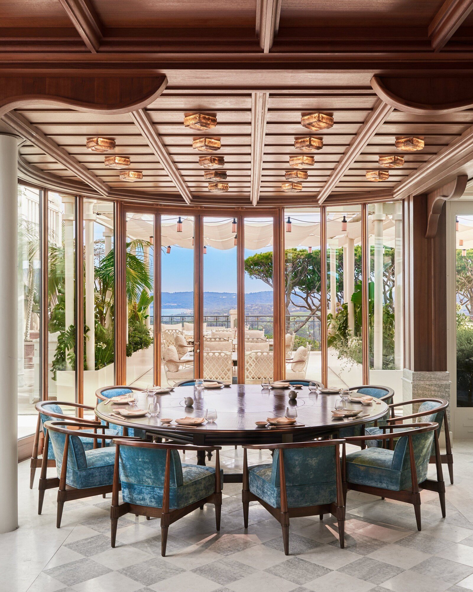 Airelles Saint-Tropez, Château de la Messardière, eat & drink