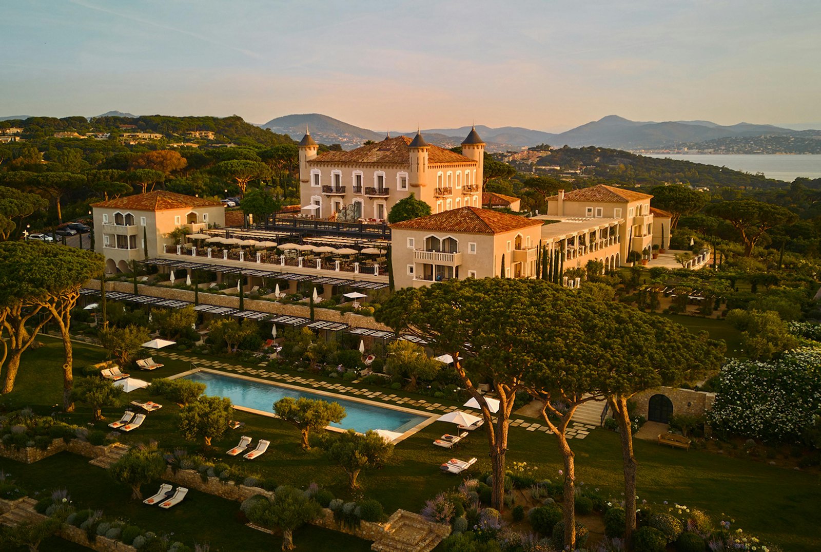 Airelles Saint-Tropez, Château de la Messardière, backstory