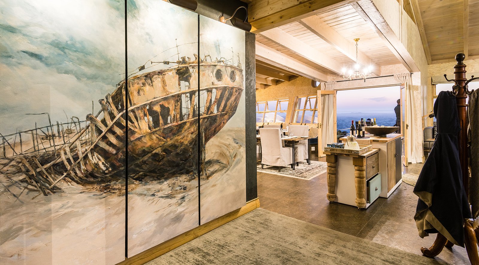 Shipwreck Lodge, vibe