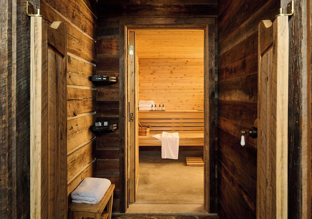 Alpine Falls Ranch, the spa