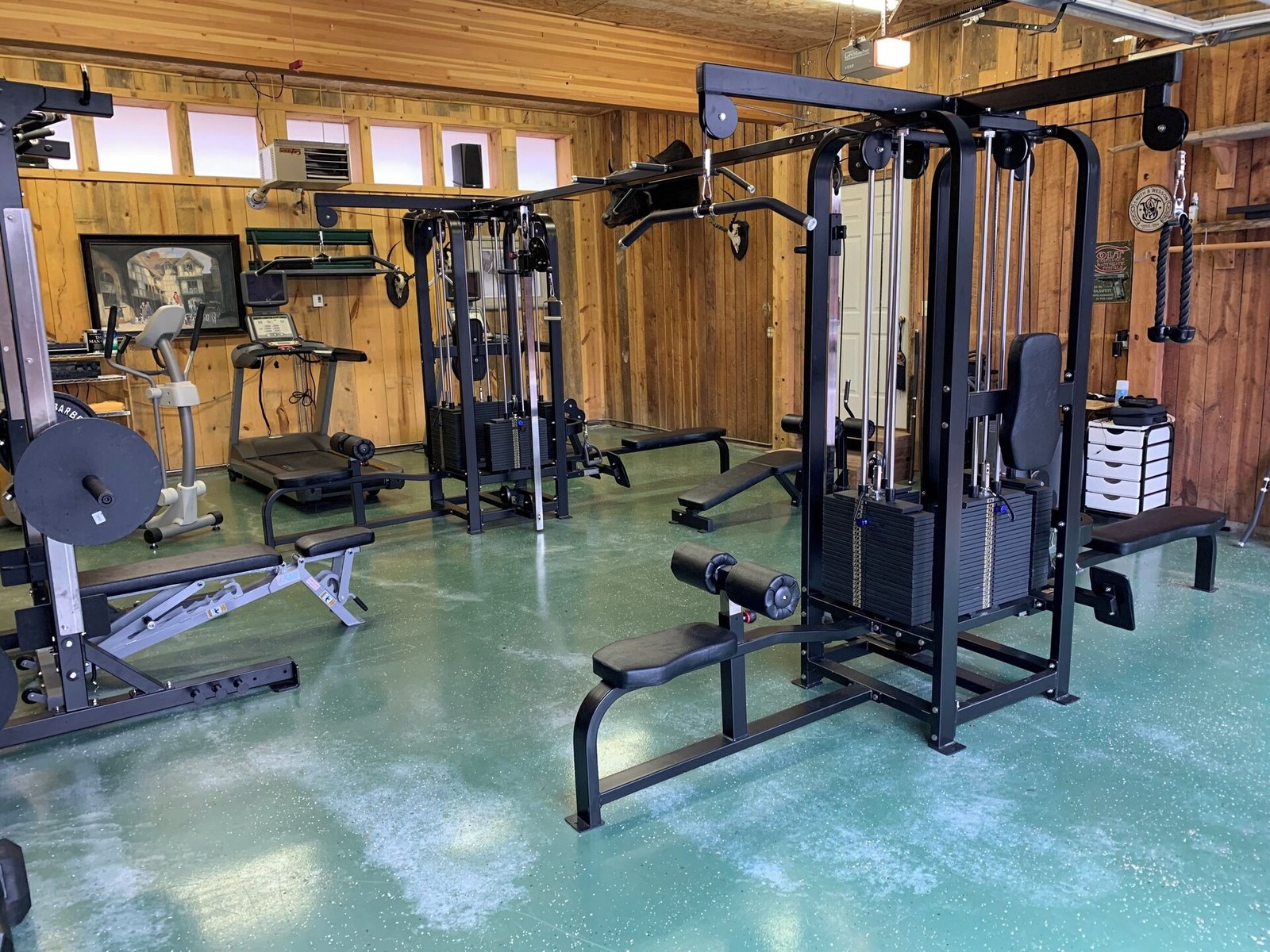 Alpine Falls Ranch, the gym