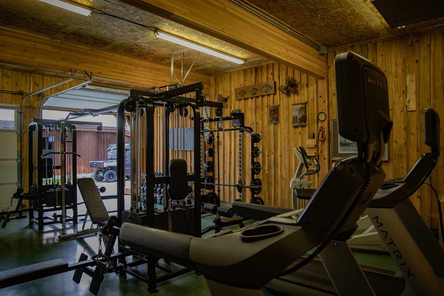 Alpine Falls Ranch, the gym