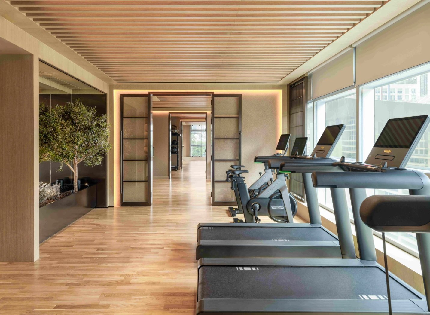 Lanson Place Causeway Bay, the gym and studio