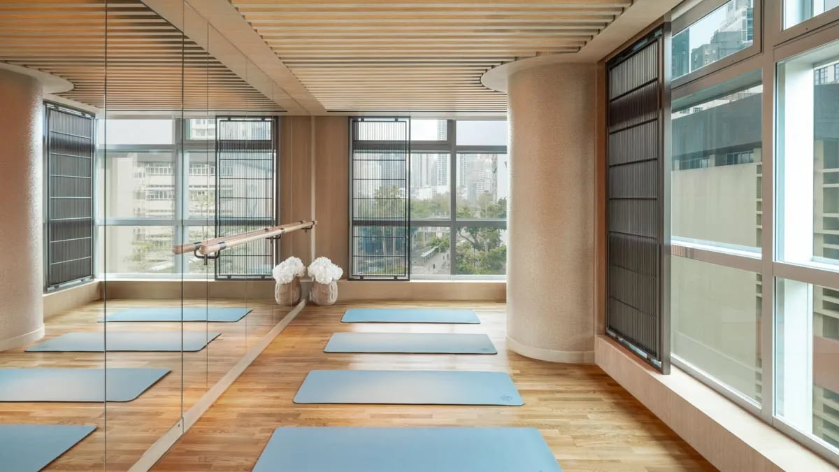 Lanson Place Causeway Bay, the gym and studio
