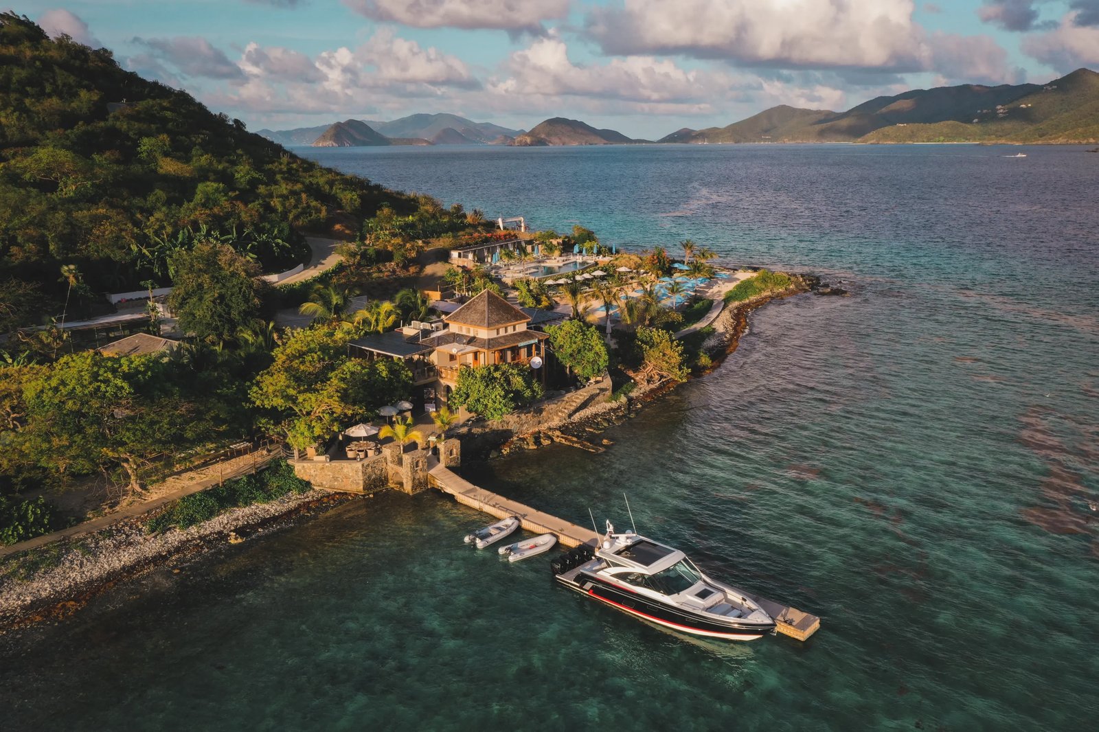 Lovango Resort & Beach Club, backstory