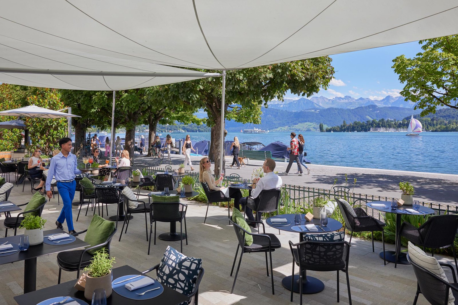 Mandarin Oriental Palace, Luzern, eat & drink