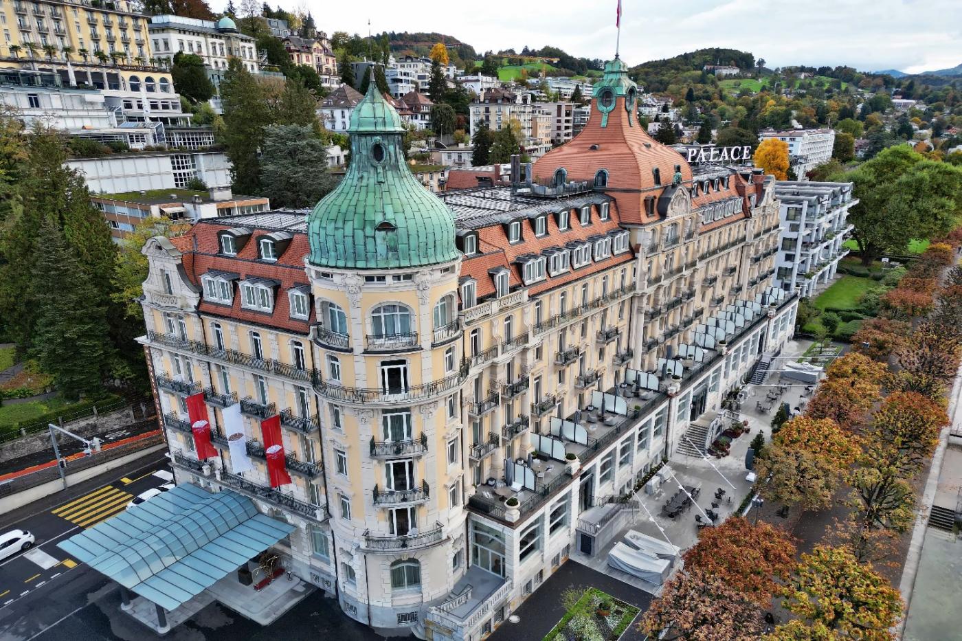 Mandarin Oriental Palace, Luzern, backstory