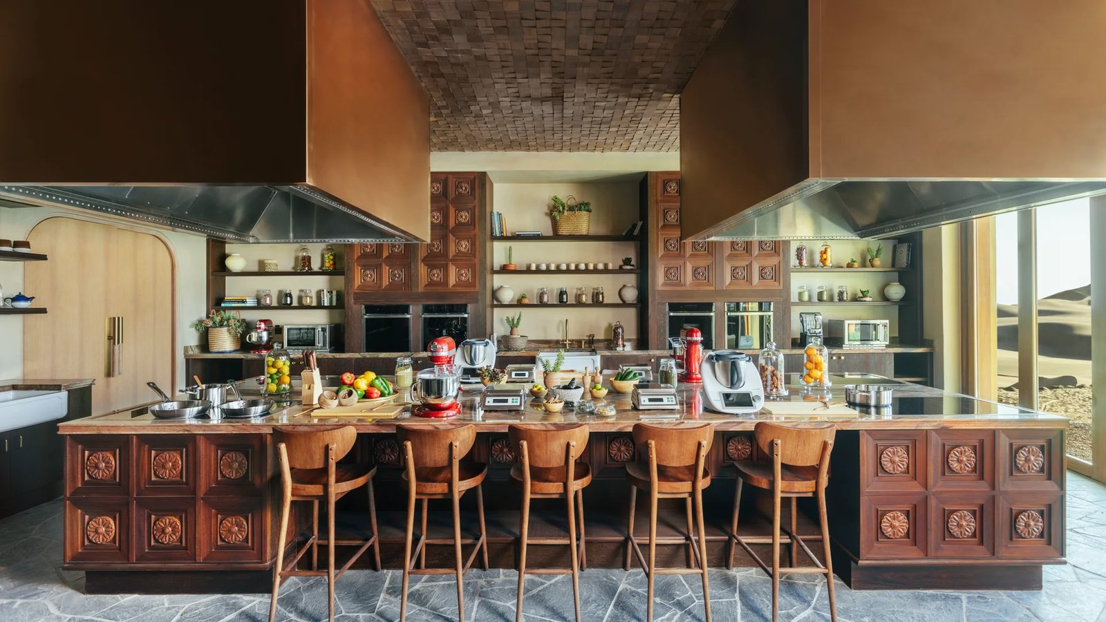 Six Senses Southern Dunes, The Red Sea, at the table