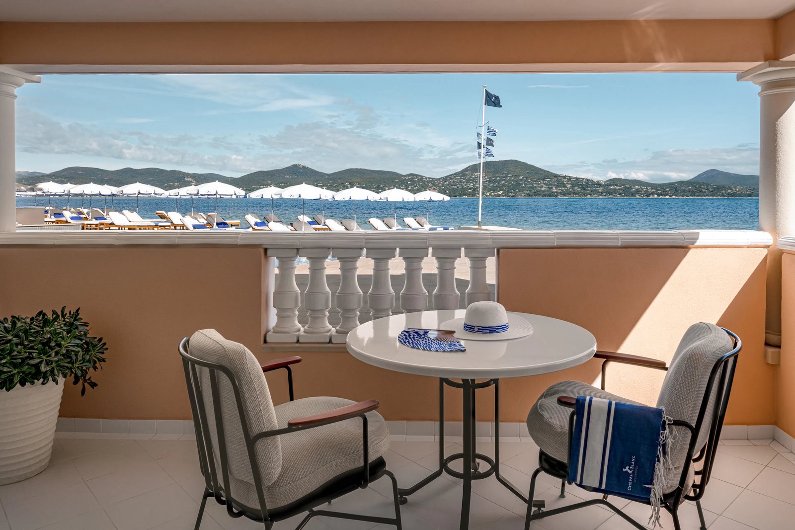 Cheval Blanc St-Tropez, rooms