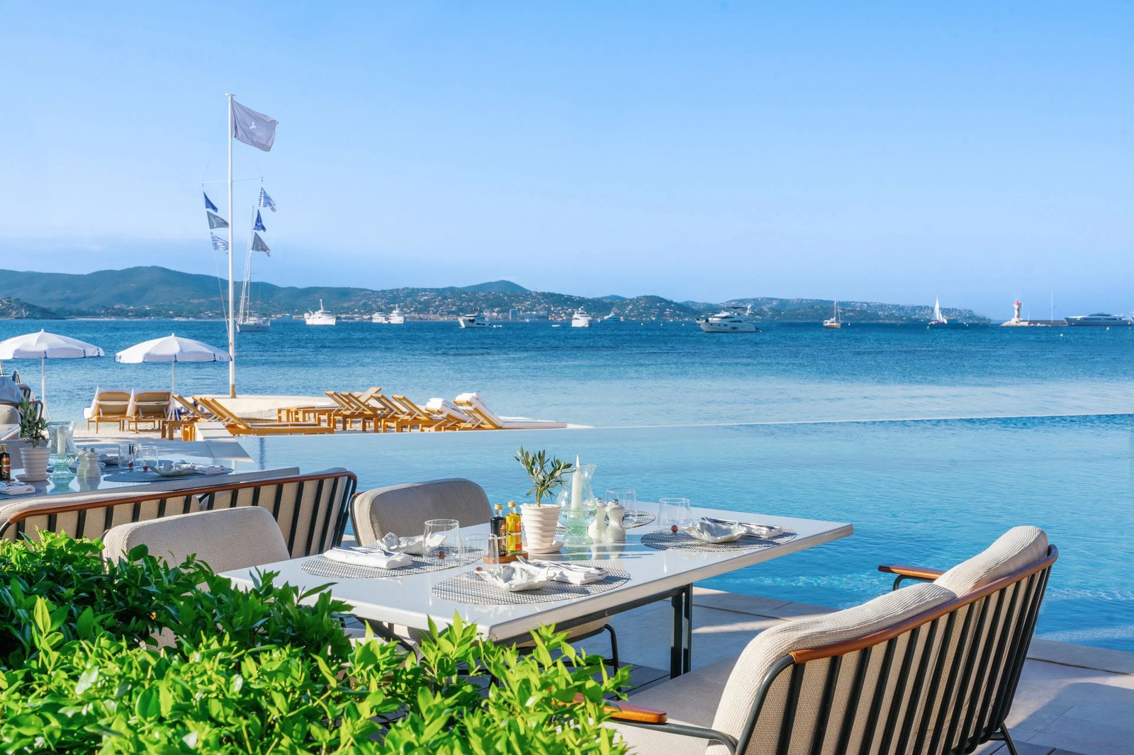 Cheval Blanc St-Tropez, eat & drink