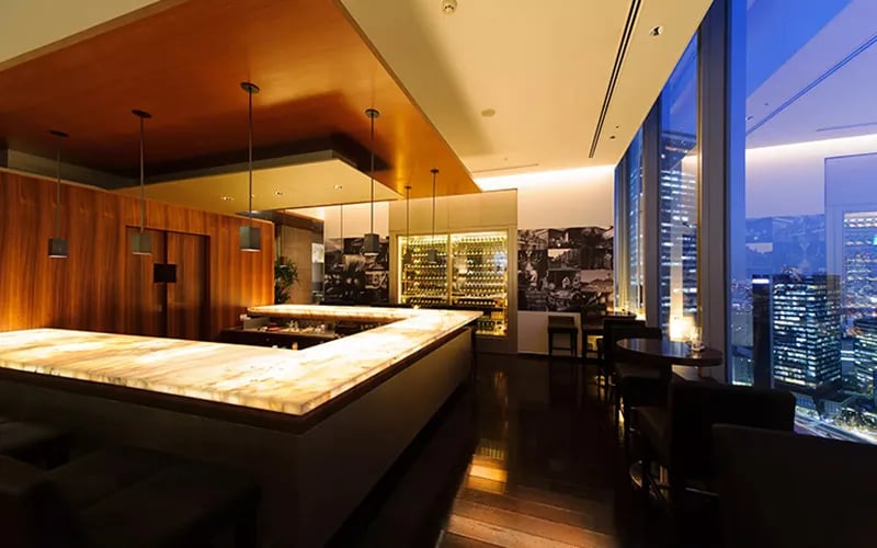 Park Hotel Tokyo, bar the society