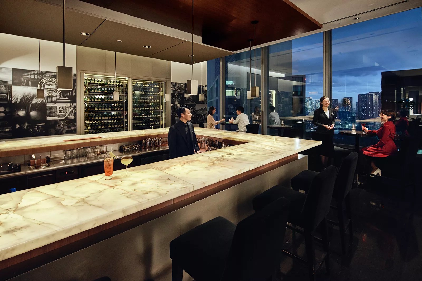 Park Hotel Tokyo, bar the society