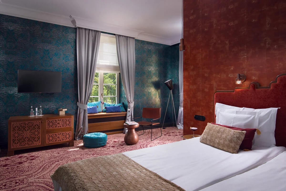 Hotel Quadrille Relais & Châteaux, rooms