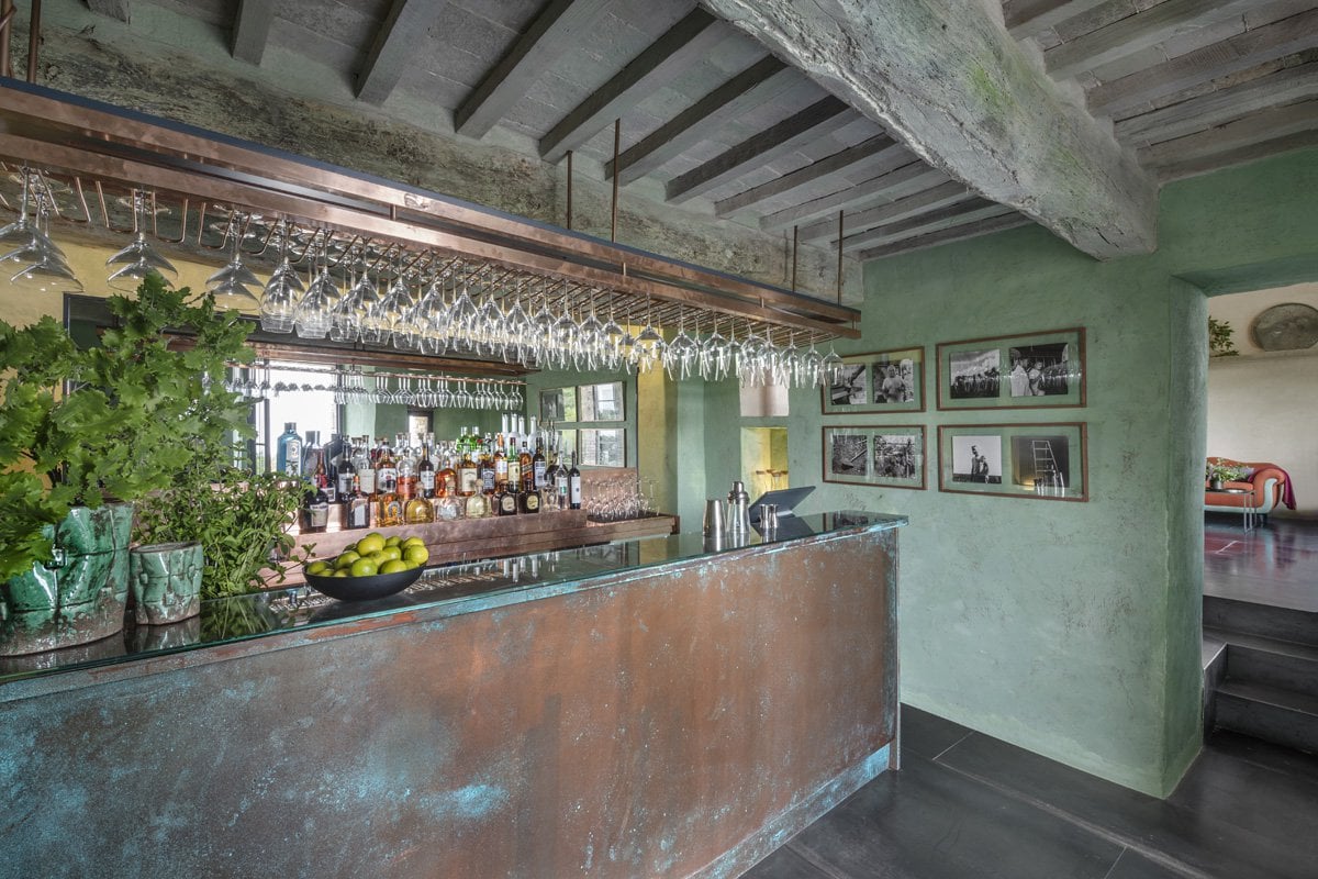 Monteverdi Tuscany, at the table