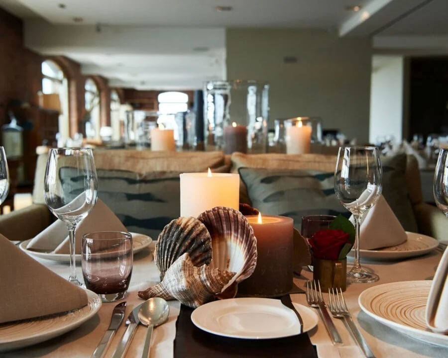 Relais & Châteaux Hotel Seesteg, at the table