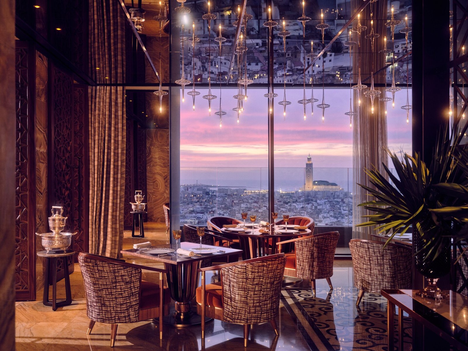 Royal Mansour Casablanca, at the table