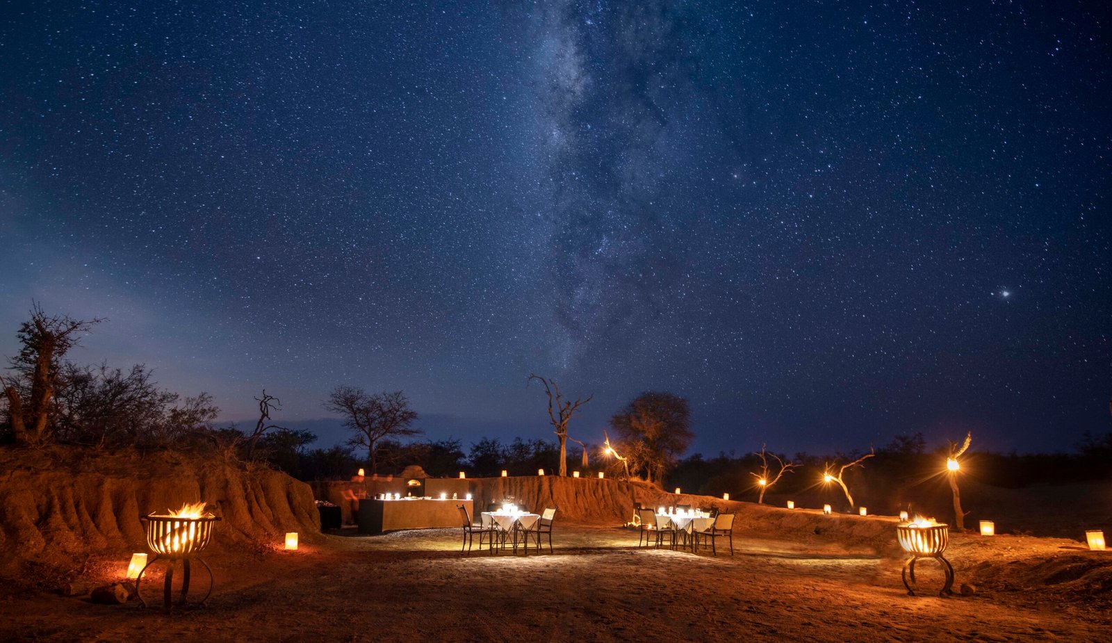 Jabulani Safari, lakeside boma