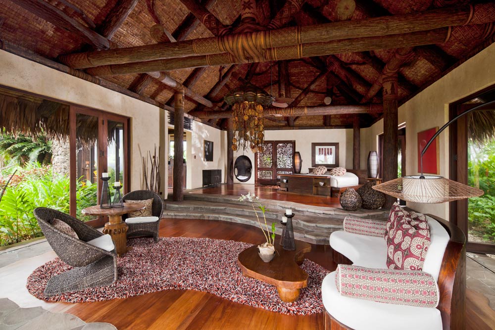 Laucala Island, rooms