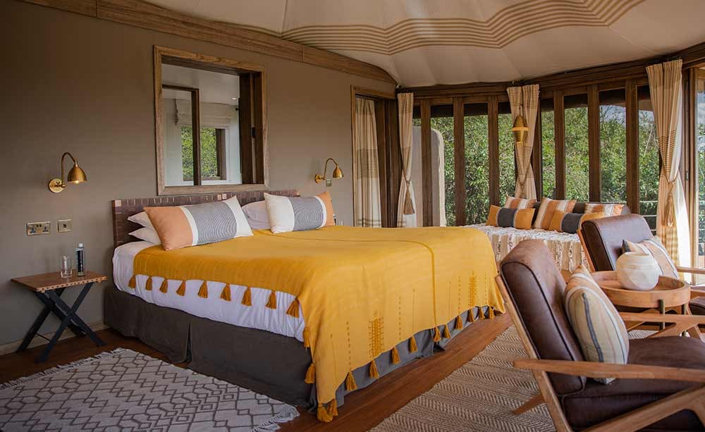 Hemingways Ol Seki Mara Camp, rooms