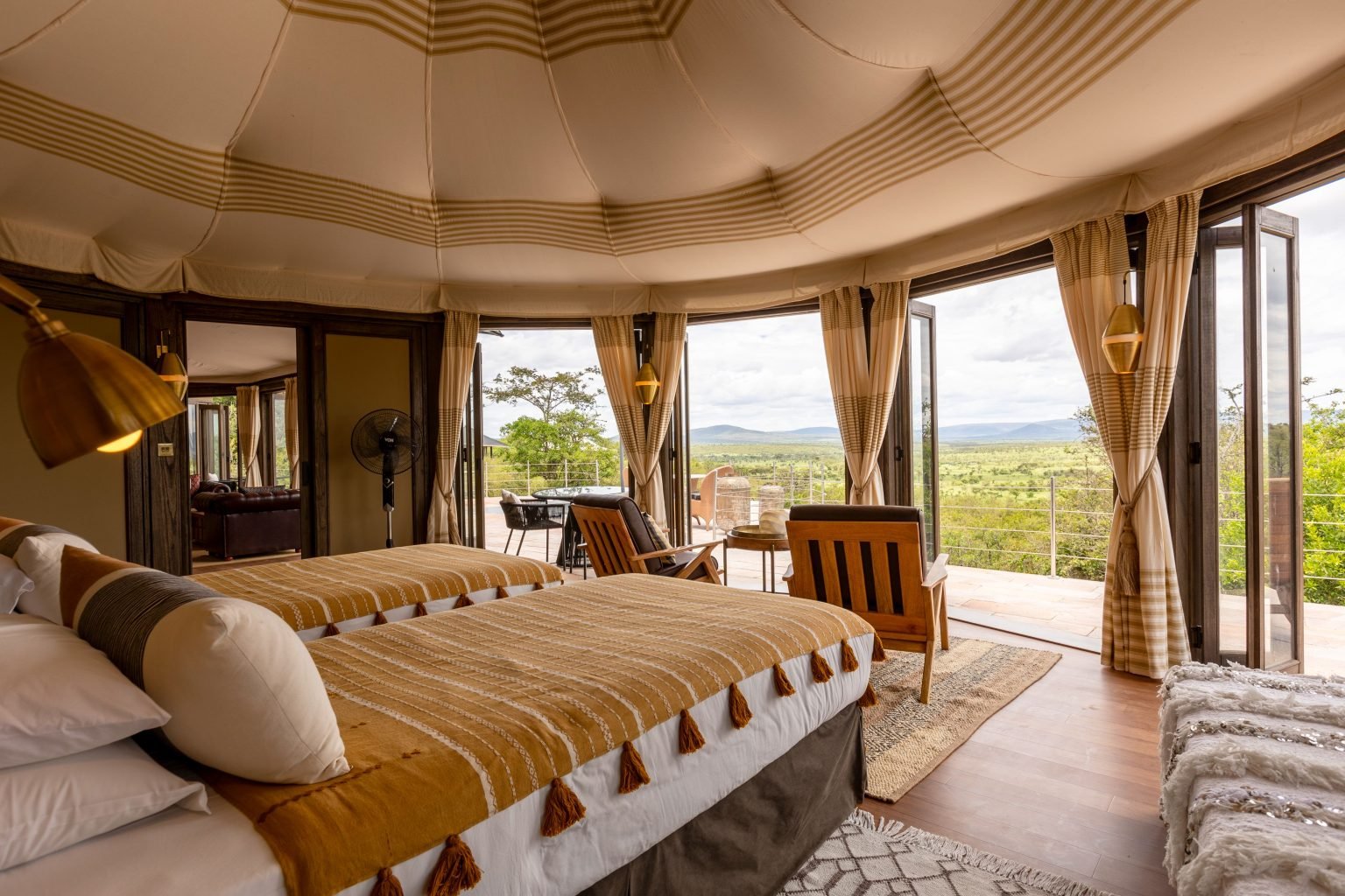Hemingways Ol Seki Mara Camp, rooms