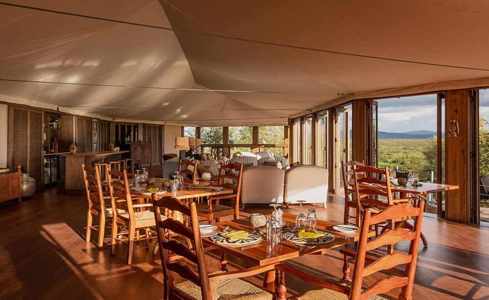 Hemingways Ol Seki Mara Camp, eat & drink