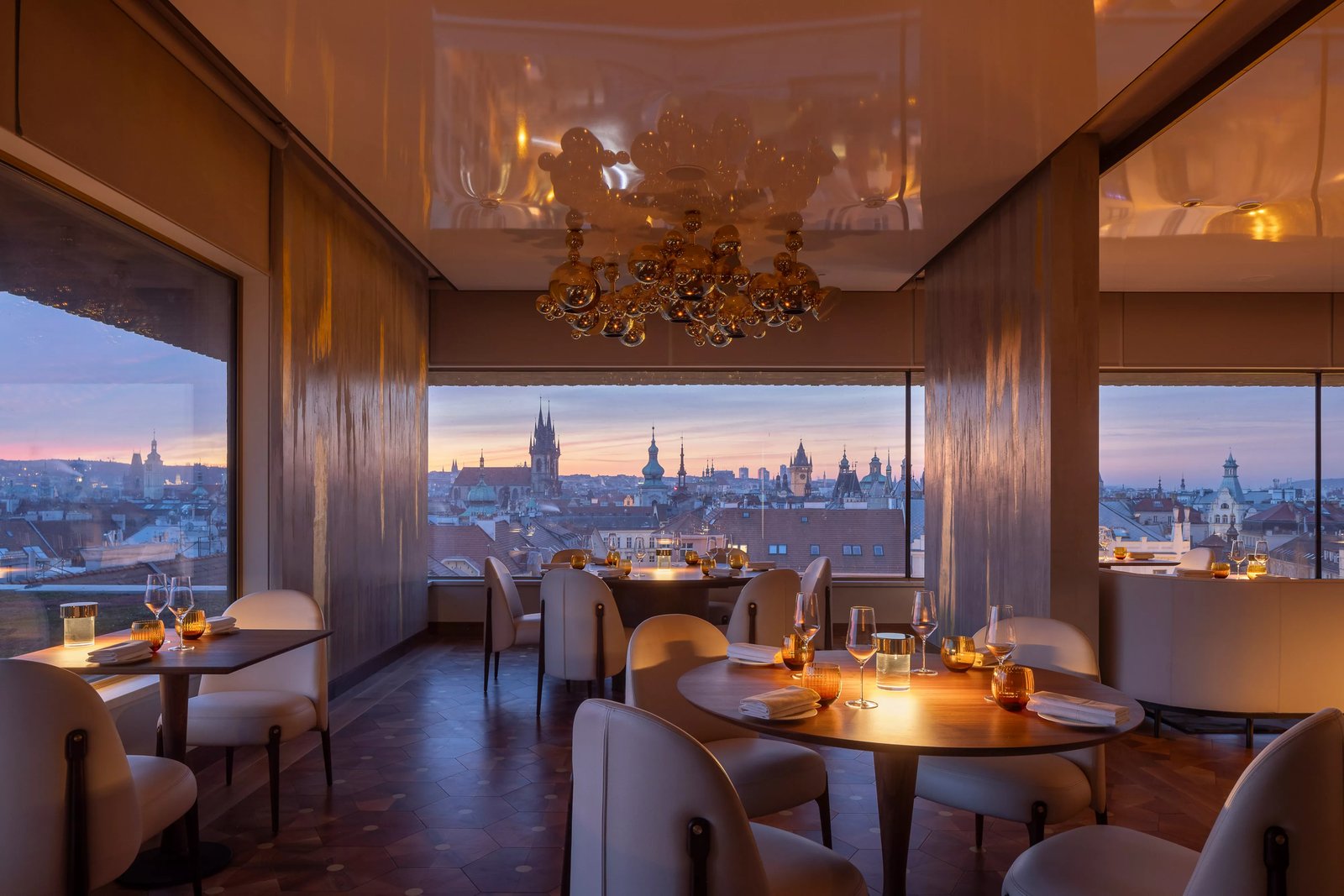 Fairmont Golden Prague, at the table