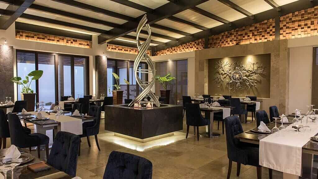 Pikaia Lodge, eat & drink
