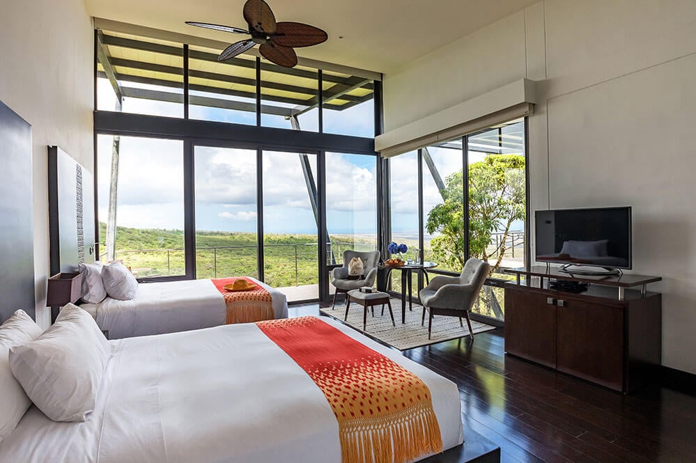 Pikaia Lodge, rooms