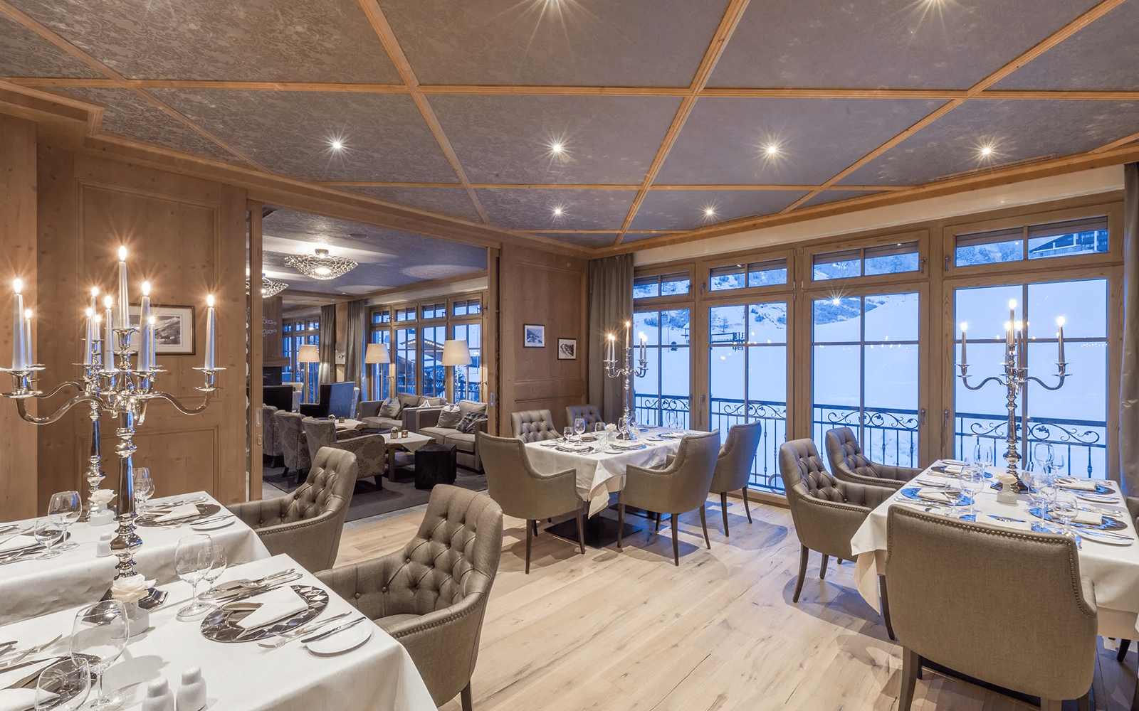 Alpen-Wellness Resort Hochfirst, at the table