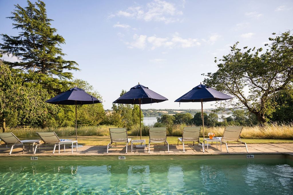 Hambleton Hall, the pool