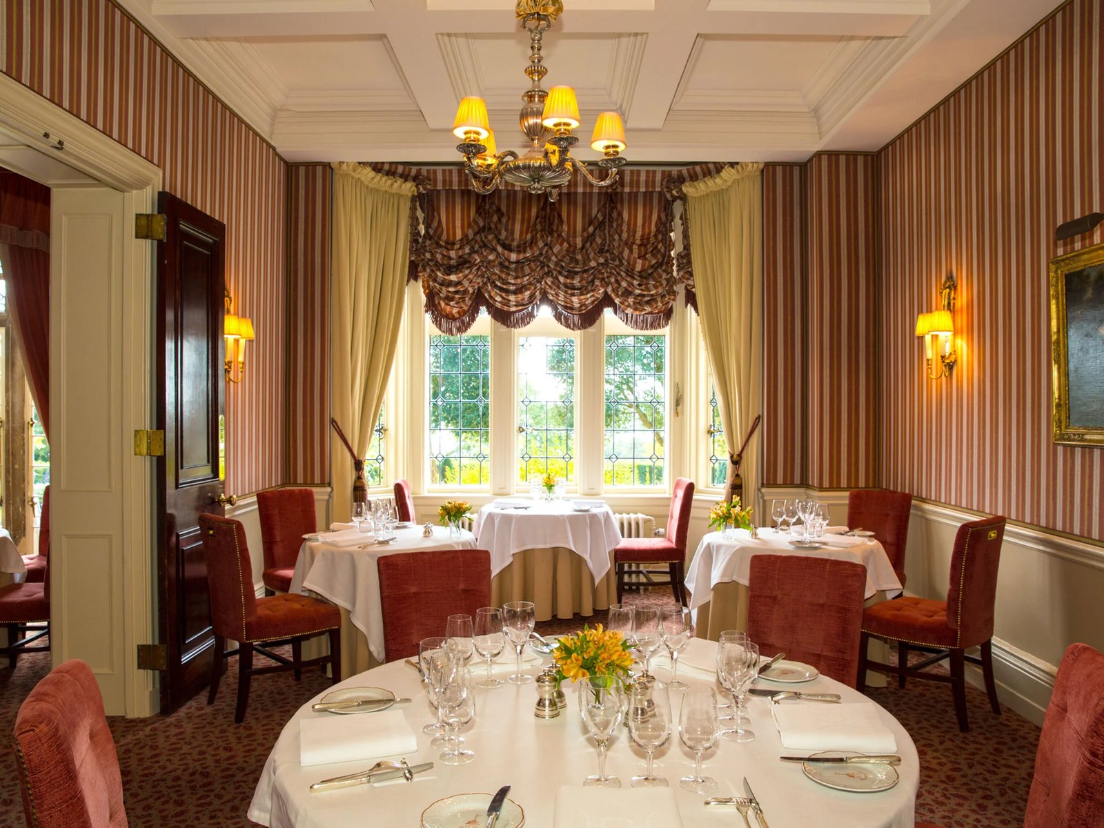 Hambleton Hall, at the table