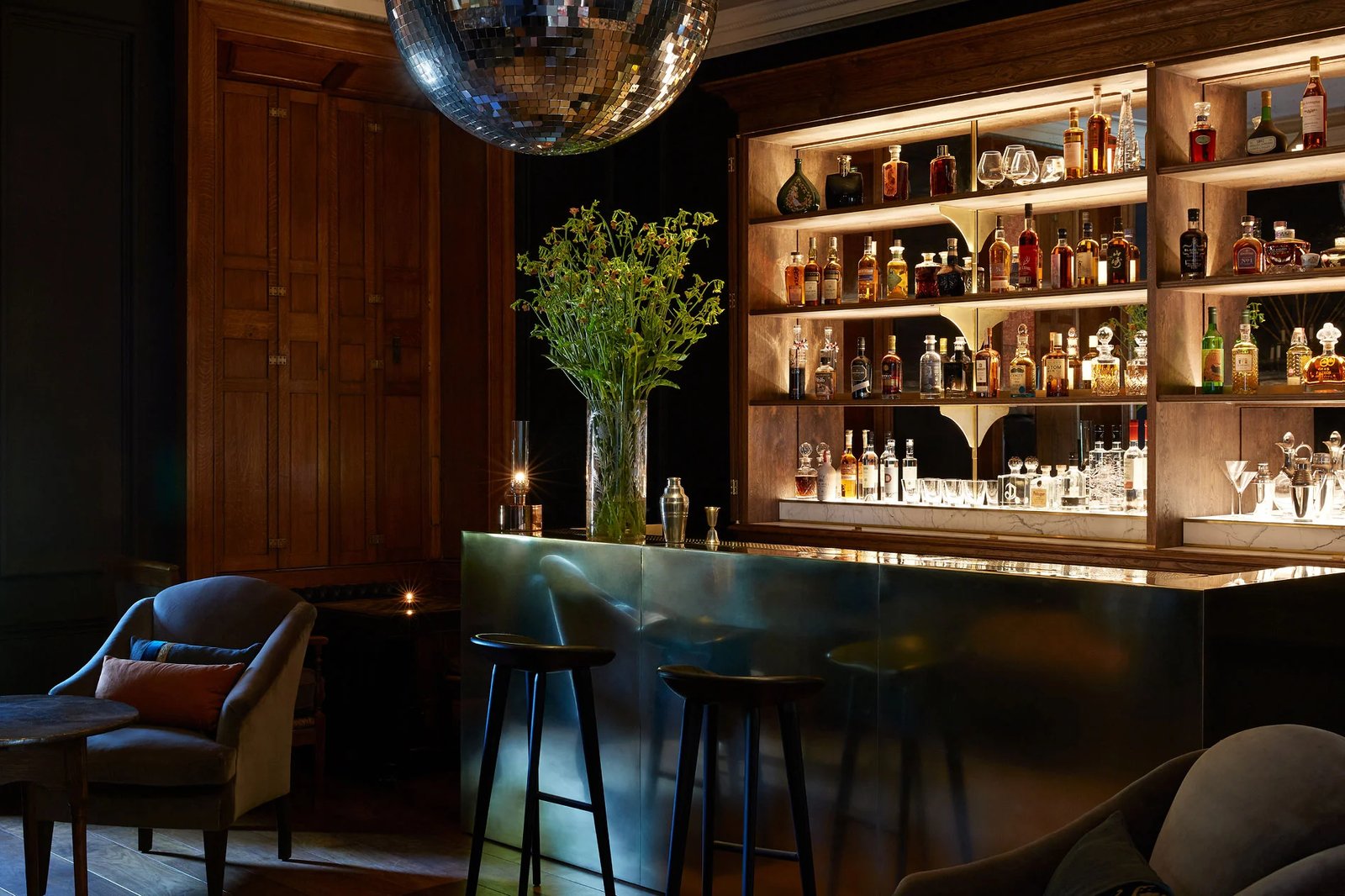 Heckfield Place, at the table
