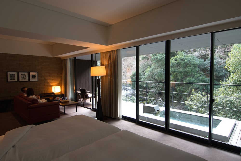 Arcana Izu, rooms