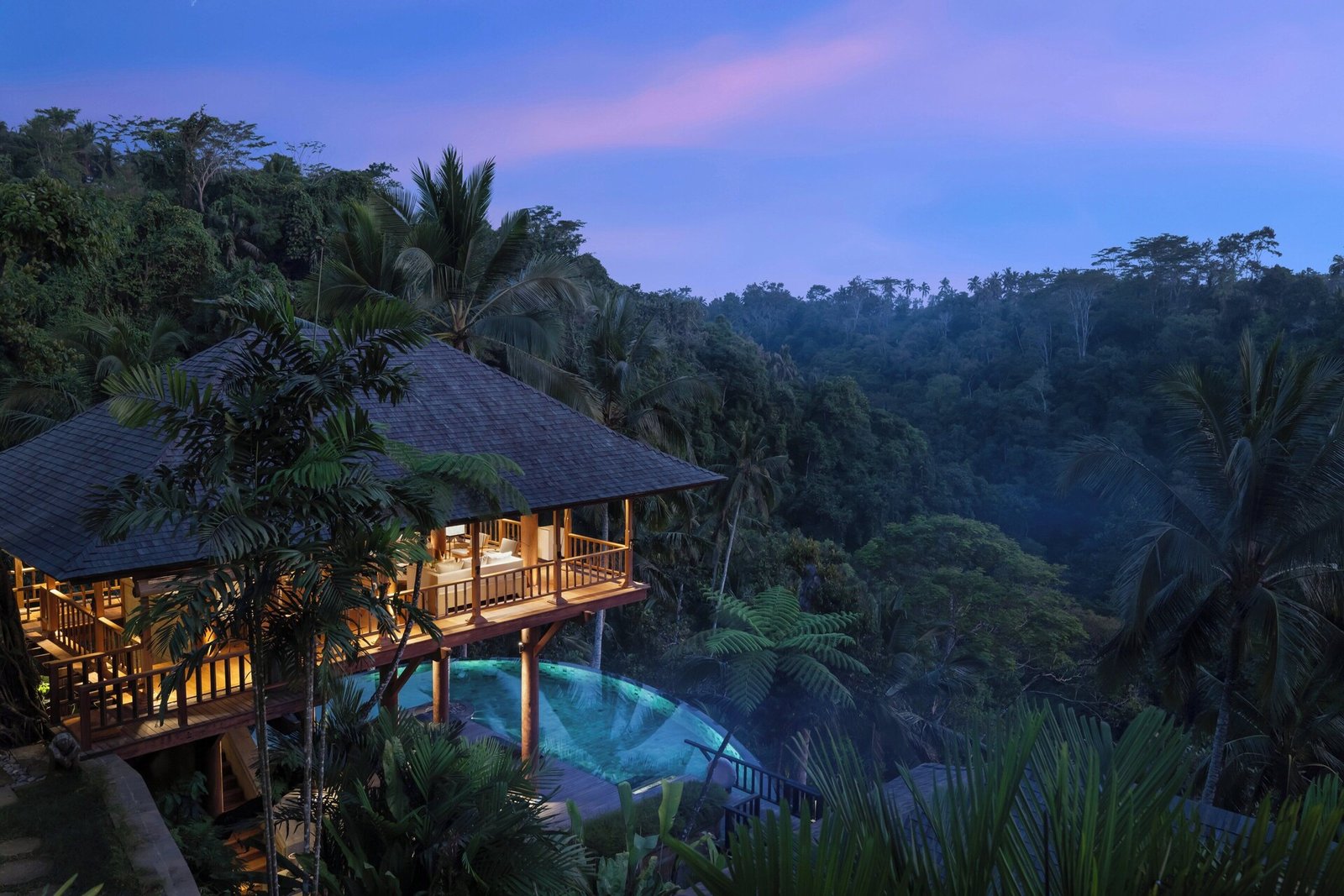 COMO Shambhala Estate, the pool