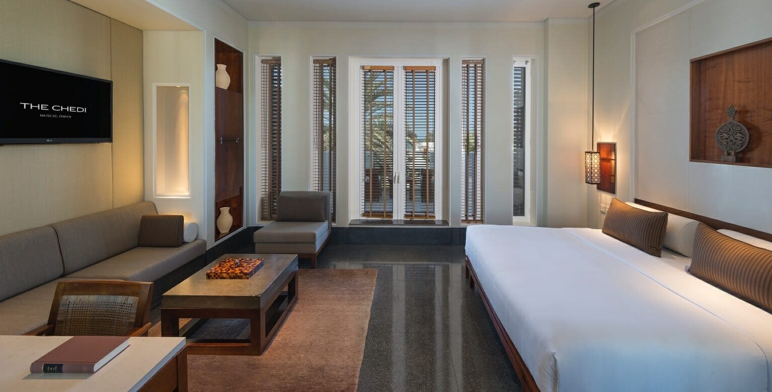 The Chedi Muscat, rooms