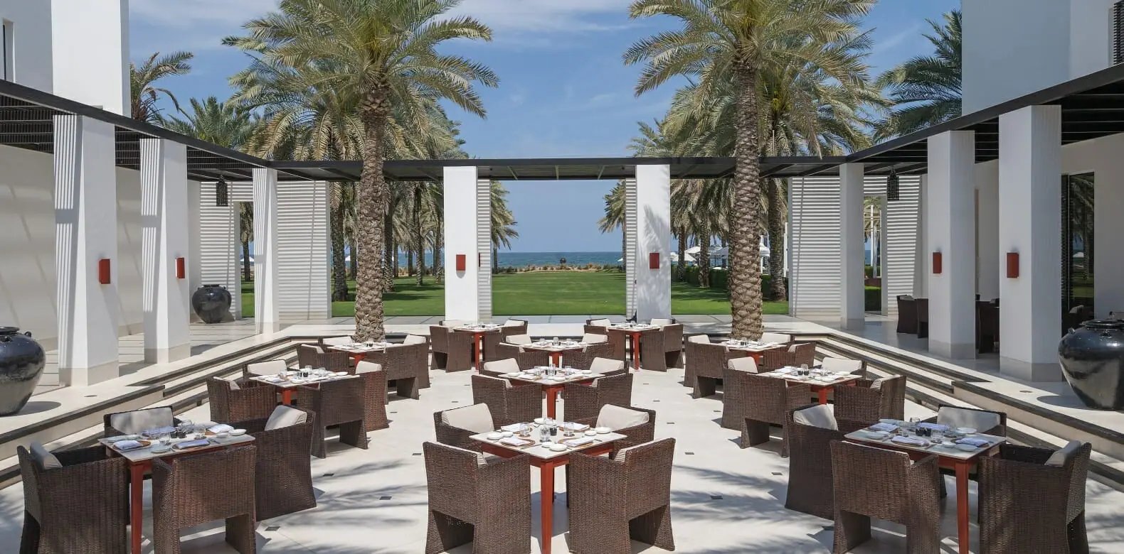 The Chedi Muscat, eat & drink
