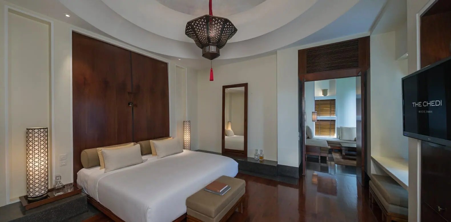 The Chedi Muscat, rooms