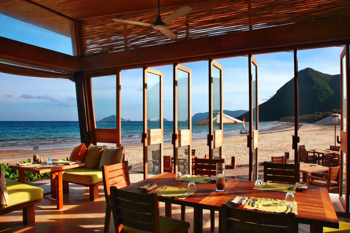 Six Senses Con Dao, by the beach